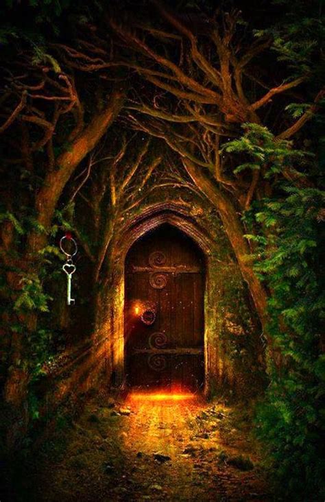Journey to Otherworldly Realms: The Spellbinding Magic Door